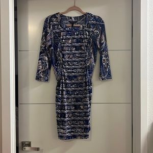 BCBG Abstract Print Dress